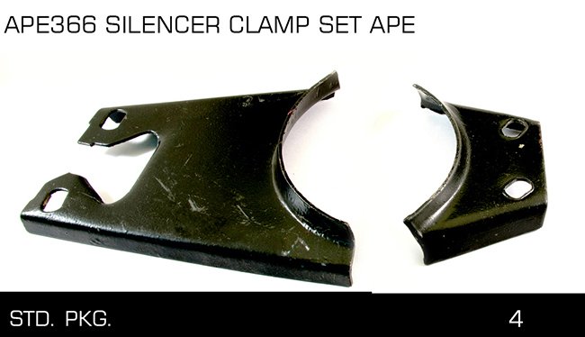 APE366 SILENCER CLAMP SET APE